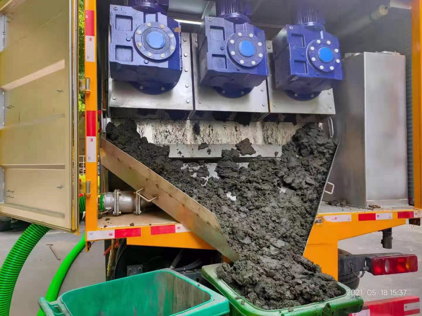 琼中化粪池清掏城市维护站-泥浆净化干湿分离处理